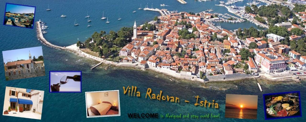 Villa Radovan Novigrad Istria Extérieur photo